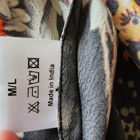 NWT Shahida Parides Luxury Embellished Multi-color Asymmetrical Hi-Lo Dress- M/L - Picture 16 of 16